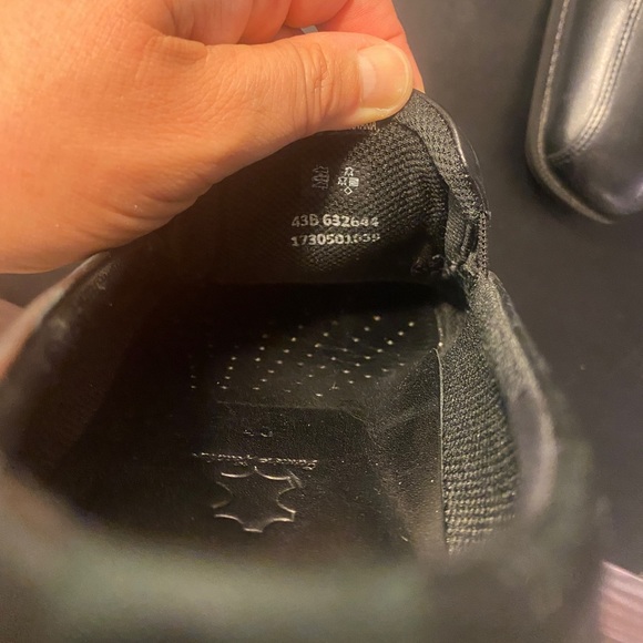 Ecco Sz 43 Men’s Black Leather Dress Shoe - Picture 10 of 11